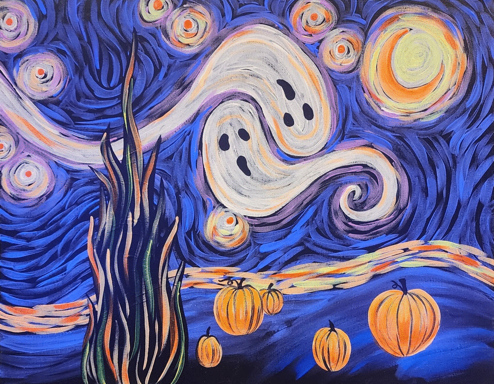Van Gogh’s Starry Night - Halloween II